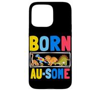 Born Au-Some T-Rex Dino Dinosaurs Autism Awareness Month Case for iPhone 15 Pro Max