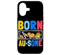 Born Au-Some T-Rex Dino Dinosaurs Autism Awareness Month Case for iPhone 17