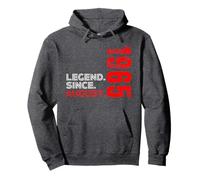 Born August 1965 Vintage Birthday Legend Since August 1965 Pullover Hoodie