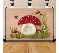 Born Baby Photography with Tree Swing and Digital Garland Backdrop Floral Birthday Hundred Days Studio Background