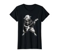 Born Different Rebel Sheep Guitar Rock Design Value Graphic T-Shirt