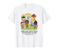 Born Equal Doesn't Mean The Same Kids Autism Advocacy Gift T-Shirt