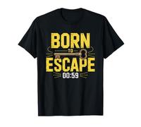 Born Escape Real Life Puzzle Solver Identity Room Enthusiast T-Shirt