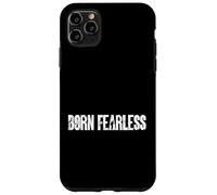 Born Fearless Military Style Mindset Typography Graphic Case for iPhone 11 Pro Max