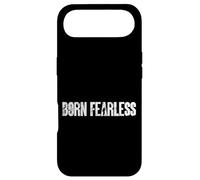 Born Fearless Military Style Mindset Typography Graphic Case for iPhone Air
