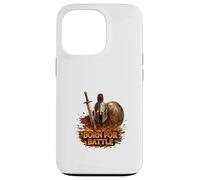 Born For Battle Spartan Warrior Strength Design Case for iPhone 13 Pro