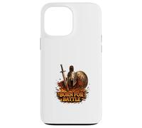 Born For Battle Spartan Warrior Strength Design Case for iPhone 13 Pro Max