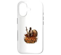 Born For Battle Spartan Warrior Strength Design Case for iPhone 17