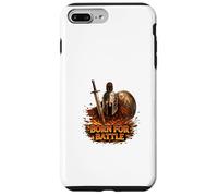 Born For Battle Spartan Warrior Strength Design Case for iPhone 7 Plus/8 Plus