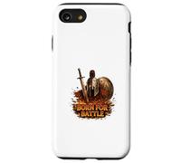 Born For Battle Spartan Warrior Strength Design Case for iPhone SE (2020) / 7/8