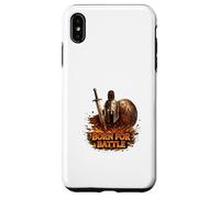 Born For Battle Spartan Warrior Strength Design Case for iPhone XS Max
