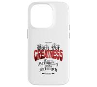 Born for Greatness - Urban Streetwear Statement Case for iPhone 14 Pro