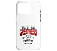 Born for Greatness - Urban Streetwear Statement Case for iPhone 16 Pro