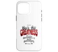 Born for Greatness - Urban Streetwear Statement Case for iPhone 16 Pro Max