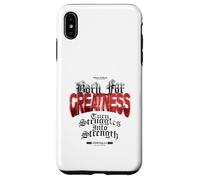 Born for Greatness - Urban Streetwear Statement Case for iPhone XS Max