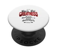 Born for Greatness - Urban Streetwear Statement PopSockets Adhesive PopGrip