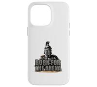 Born For The Arena Warrior Spartan Design Case for iPhone 14 Pro Max
