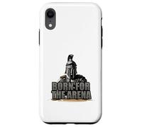 Born For The Arena Warrior Spartan Design Case for iPhone XR