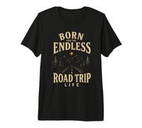 Born for the Endless Journey Life Adventure Premium T-Shirt