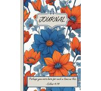 Born for This Journal: Perhaps You Were Born for This - Esther 4:14 | Lined, 6" x 9", 100 Cream Pages, Matte Cover