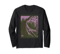 Born from Silence Written in Japanese Symbols. BITMAP Long Sleeve T-Shirt