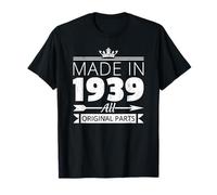 Born In 1939 Bday Vintage Funny Quote Birthday For Him Her T-Shirt