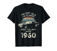 Born in 1960 Car 65th Birthday I'm not Old I'm Classic T-Shirt