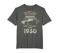 Born in 1960 Car 66th Birthday I'm not Old I'm Classic T-Shirt