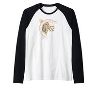 Born in 1962 T Shirt - Chinese Year of the Tiger Raglan Baseball Tee