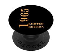 Born in 1965 Vintage Limited Edition Retro Birth Year 1965 PopSockets Adhesive PopGrip