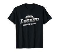 Born in 1966 Milestone Birthday Legendary Since 1966 Soccer T-Shirt