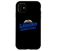 Born in 1984 Soccer Fan Birthday Legendary Legend Since 1984 Case for iPhone 11