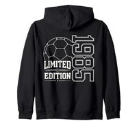 Born in 1985 Milestone Birthday Legendary Since 1985 Soccer Zip Hoodie