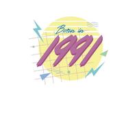 Born In 1991 Women's T-Shirt - White - L - White