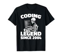 Born in 2004 - Software Engineer Programmer Coder Birthday T-Shirt