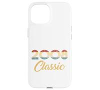 Born In 2008 Classic 00s Celebration Retro 13rd Birthday Case for iPhone 15