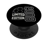 Born in 2008 Milestone Birthday Legendary Since 2008 Soccer PopSockets Adhesive PopGrip