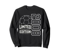 Born in 2008 Milestone Birthday Legendary Since 2008 Soccer Sweatshirt