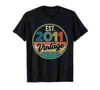 Born In 2011 Bday Party Being Awesome Vintage 2011 Birthday T-Shirt