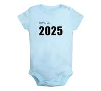 Born in 2025 Funny Romper Newborn Bodysuits Infant Baby Jumpsuits Kids Cotton Clothes Childs Graphic One-Piece Outfits