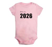 Born in 2026 Funny Romper Newborn Bodysuits Infant Baby Jumpsuits Kids Cotton Clothes Childs Graphic One-Piece Outfits