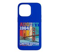 Born In August 1964 Ltd Edition 62 Years Of Being Awesome Case for iPhone 14 Pro Max
