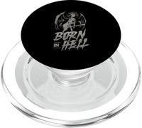 Born In Hell Satanism Occult Goat Ritual PopSockets PopGrip for MagSafe