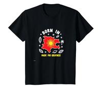 Born in Kosovo: Made for Greatness Patriotic Pride T-Shirt, Kids, Black, 10 Years