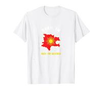 Born in Kosovo: Made for Greatness Patriotic Pride T-Shirt, Men, White, L