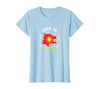 Born in Kosovo: Made for Greatness Patriotic Pride T-Shirt, Women, Baby Blue, 3XL
