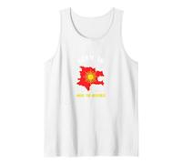 Born in Kosovo: Made for Greatness Patriotic Pride Tank Top, Men, White, M