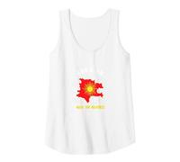 Born in Kosovo: Made for Greatness Patriotic Pride Tank Top, Women, White, S