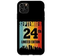 Born In September 24 Limited Edition Month 24th Day Retro Case for iPhone 11 Pro Max
