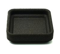 Born In Sweden Cork bowl for four candles 16x16 cm Black